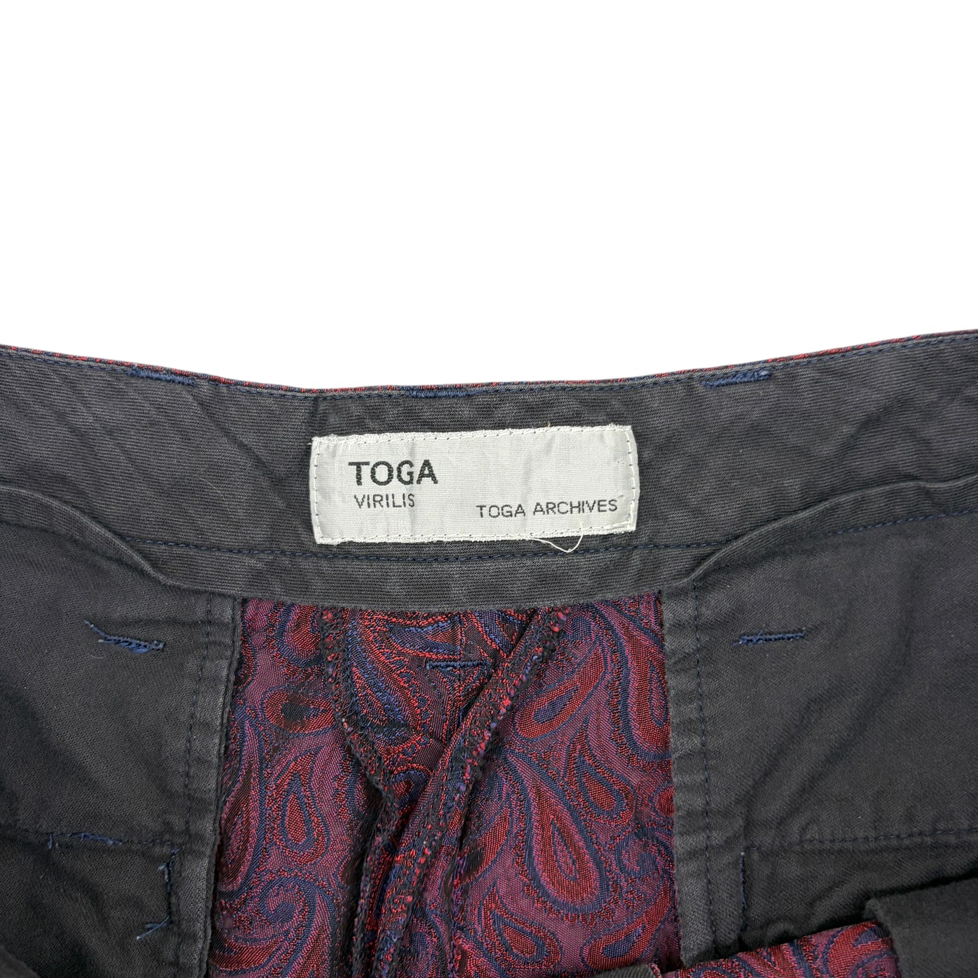 TOGA Paisley Patterned Shorts 상세 이미지 2