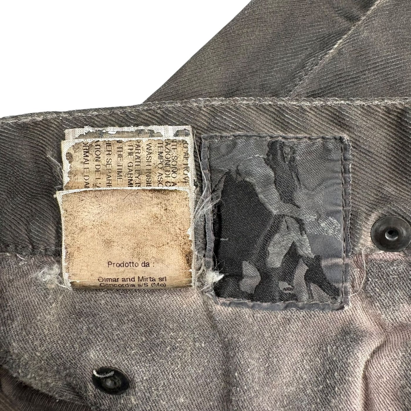RICK OWENS DRKSHDW Washed Denim Pants 상세 이미지 8