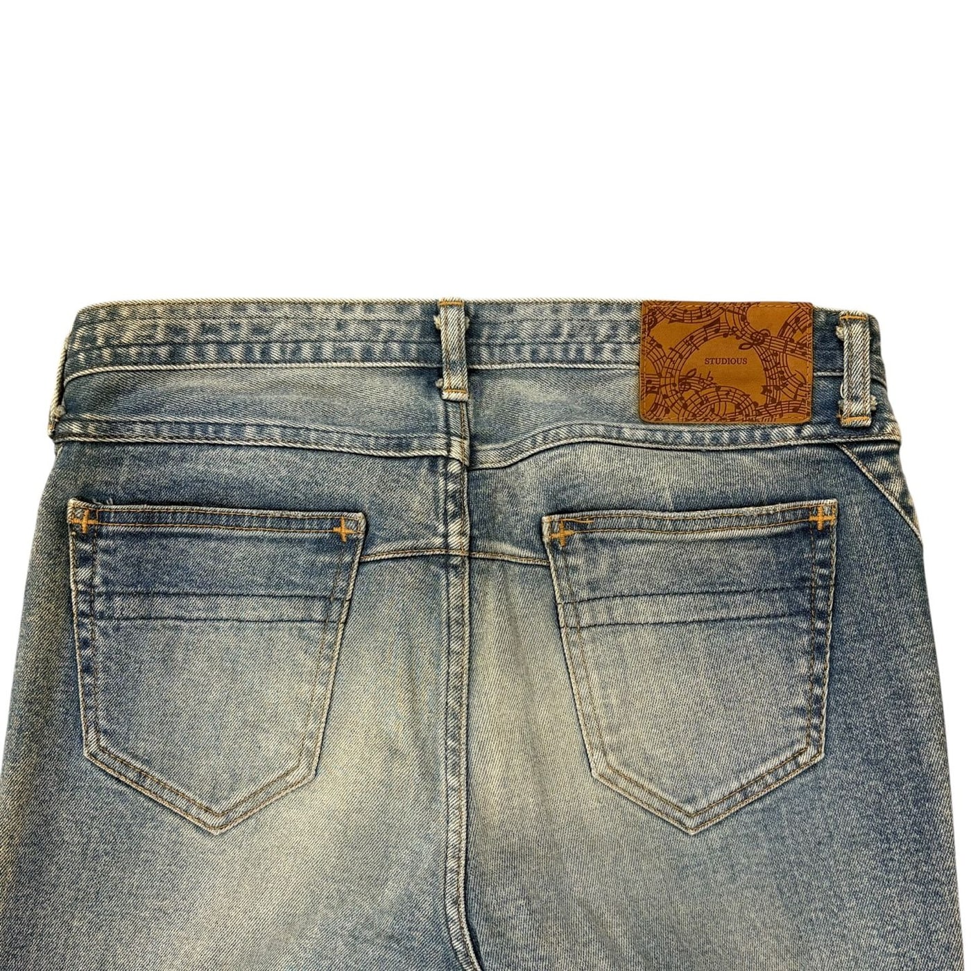 NUMBER NINE Distressed Denim Jeans 상세 이미지 6