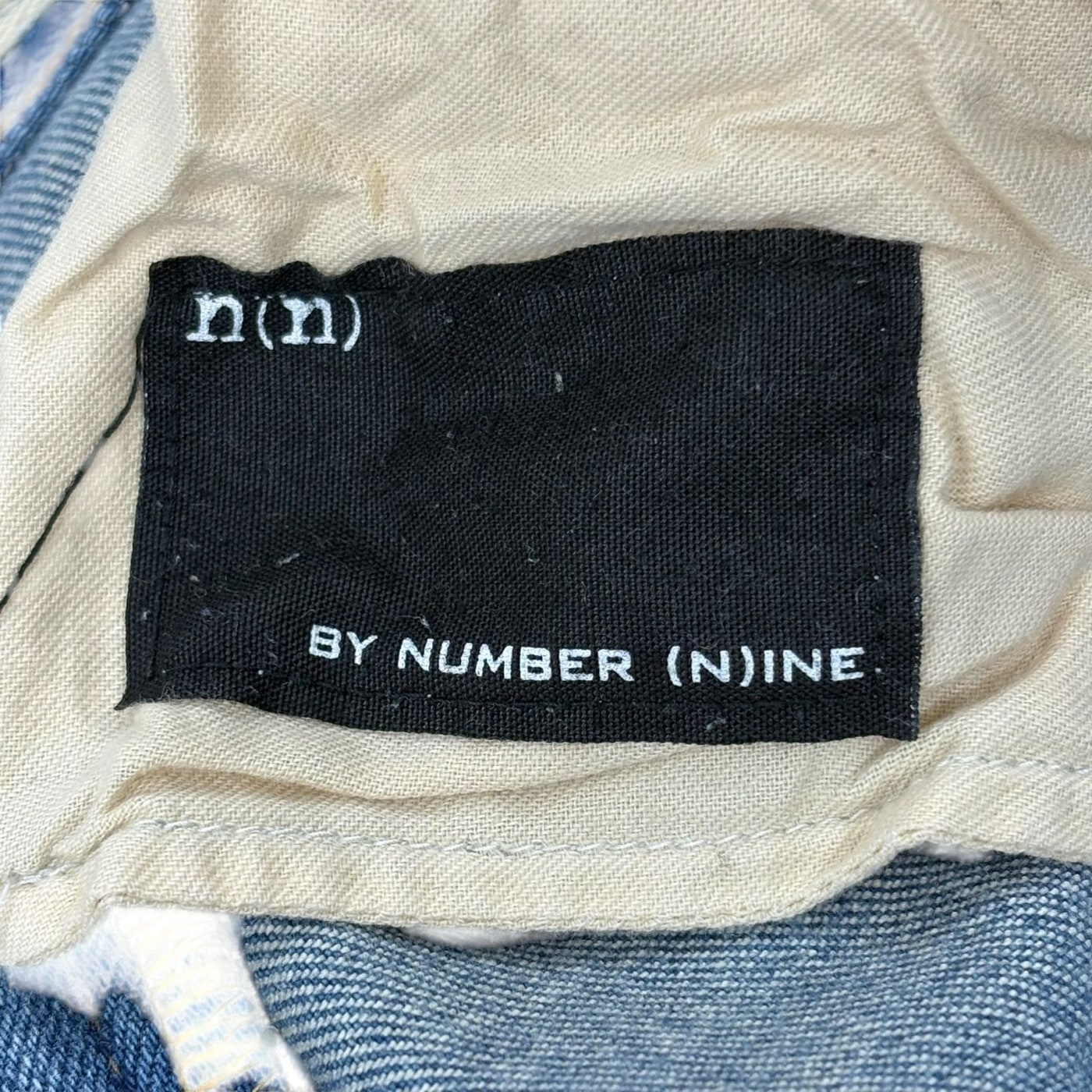 NUMBER NINE Distressed Denim Jeans 상세 이미지 8
