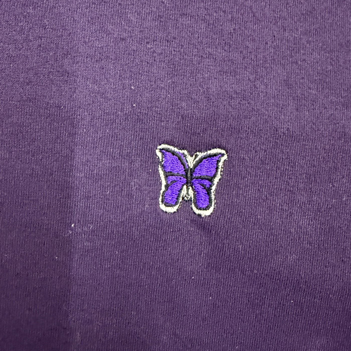 NEEDLES Purple Turtleneck T-Shirt 상세 이미지 2