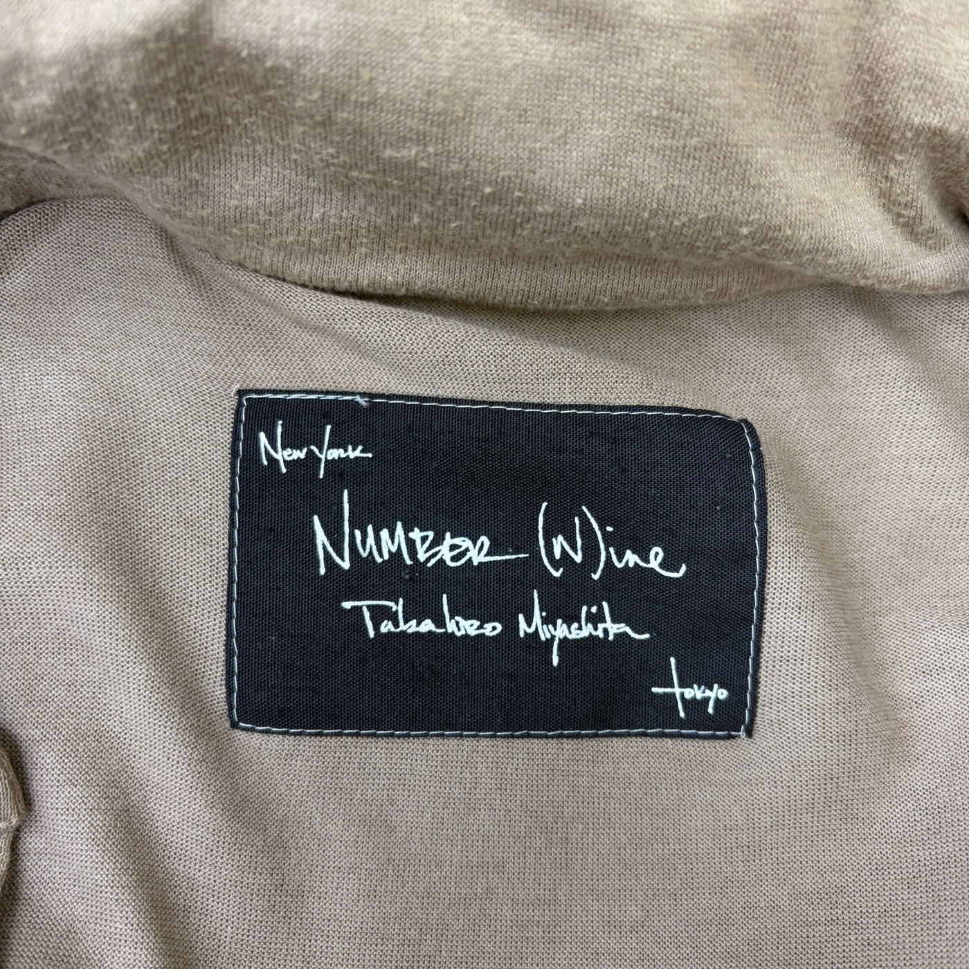 NUMBER NINE Stylish Military Jacket 상세 이미지 3