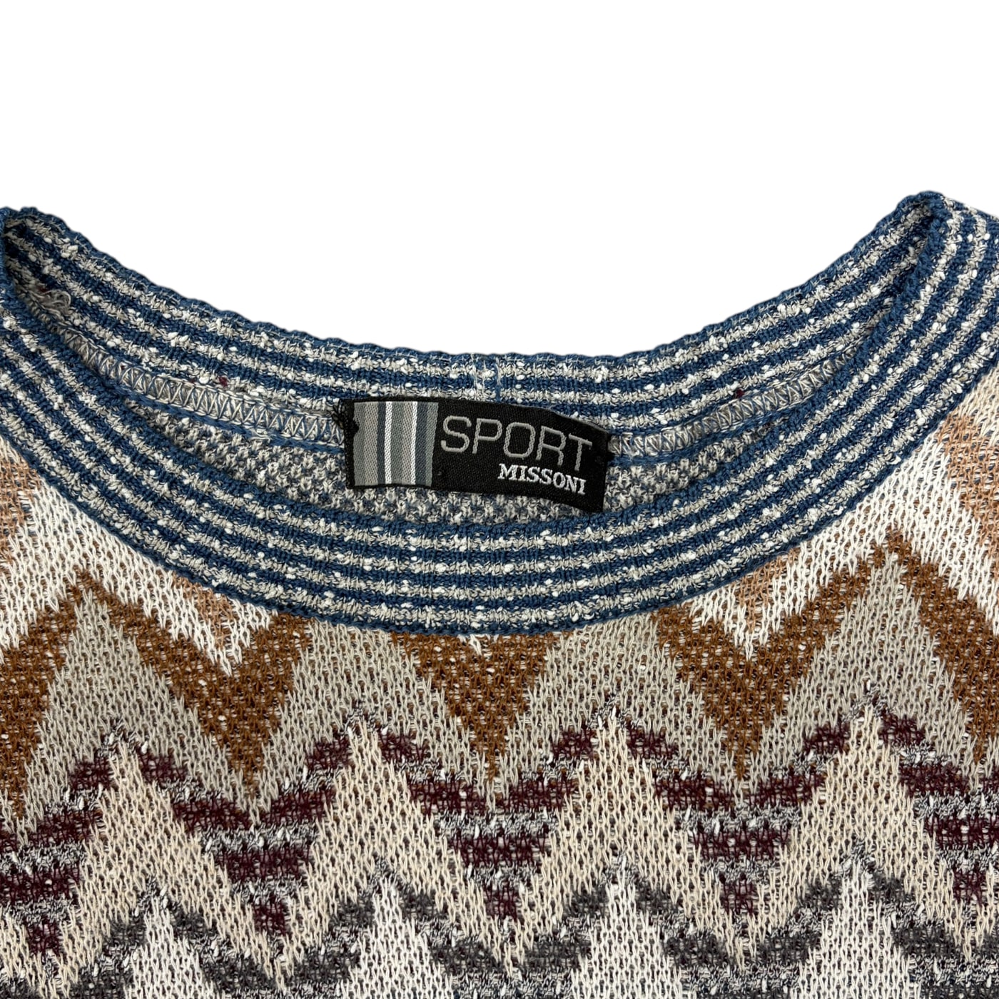 MISSONI SPORTS Zigzag Pattern Sweater 상세 이미지 2