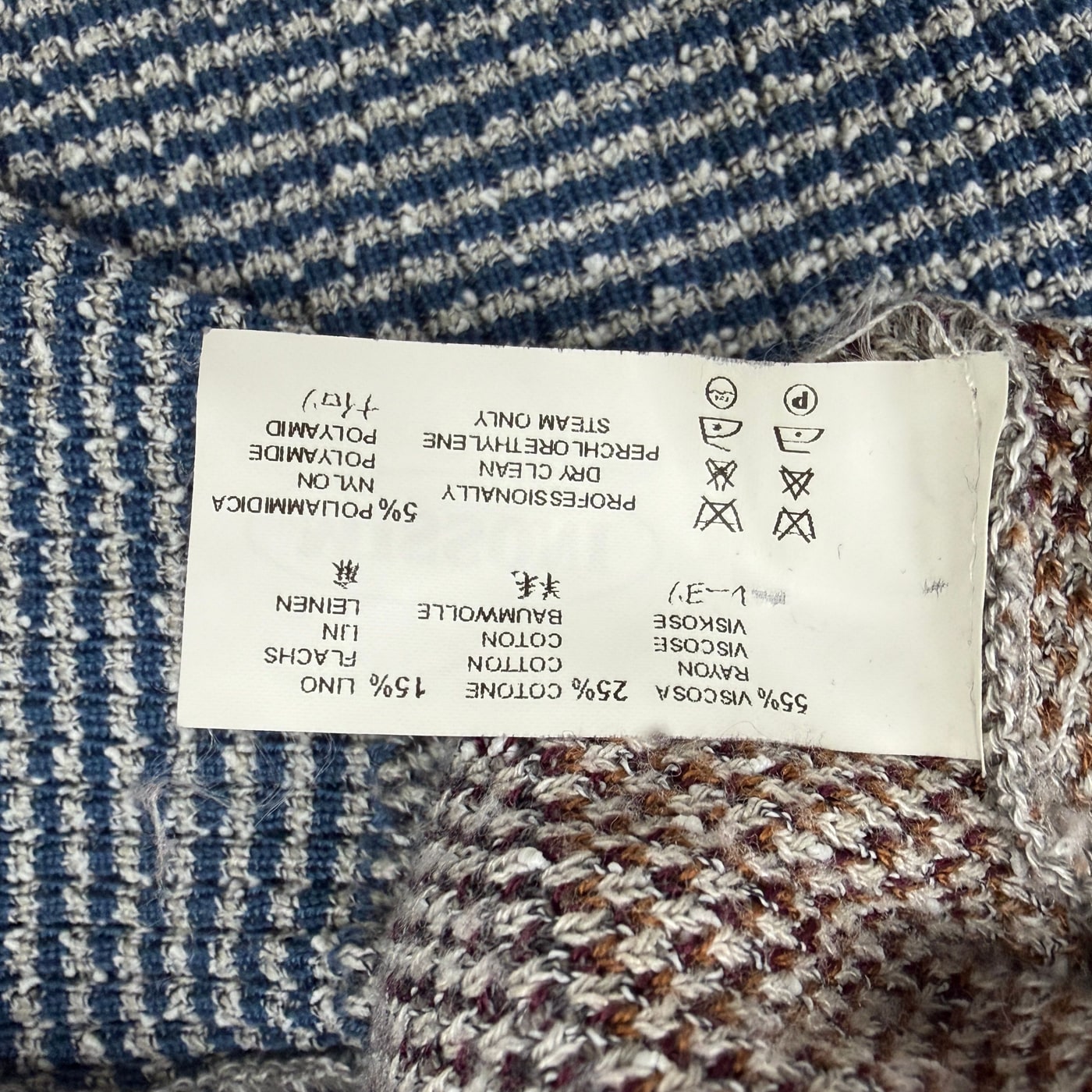MISSONI SPORTS Zigzag Pattern Sweater 상세 이미지 3