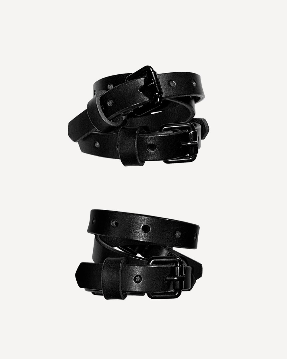 Double Bind Bracelet [Black] 상세 이미지 1