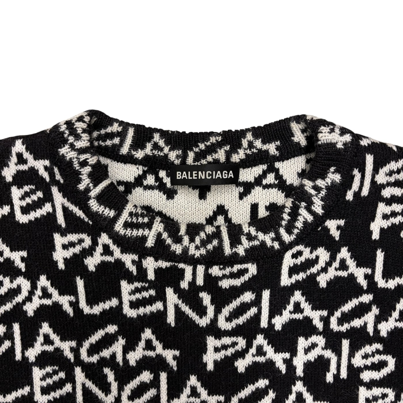 BALENCIAGA Logo Sweater 상세 이미지 2