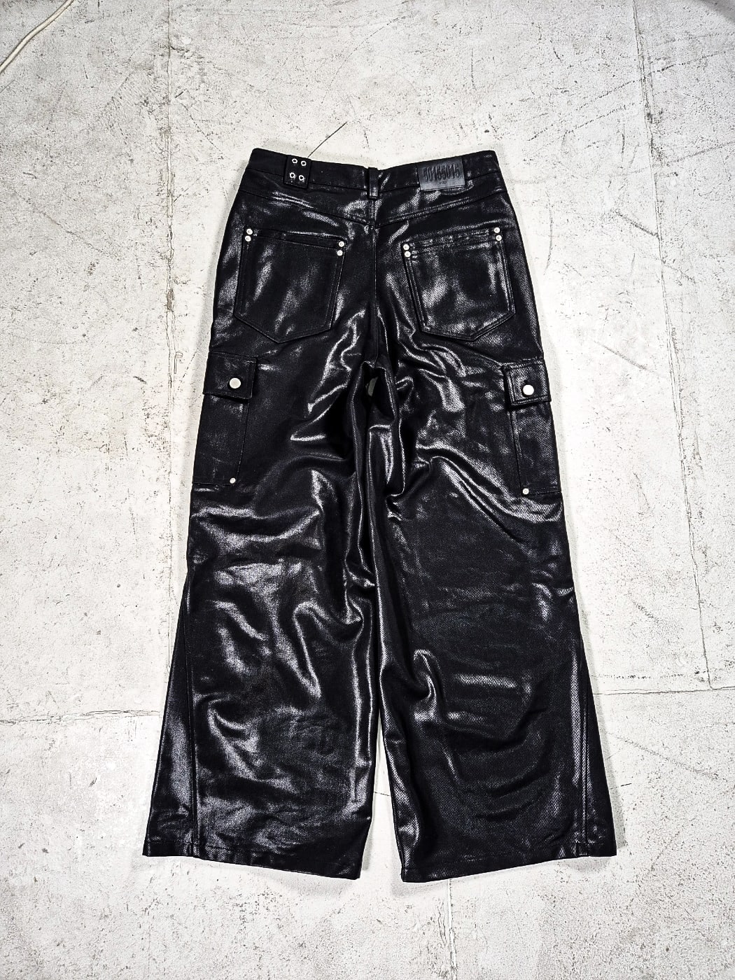 Onyx Coated Denim 상세 이미지 1