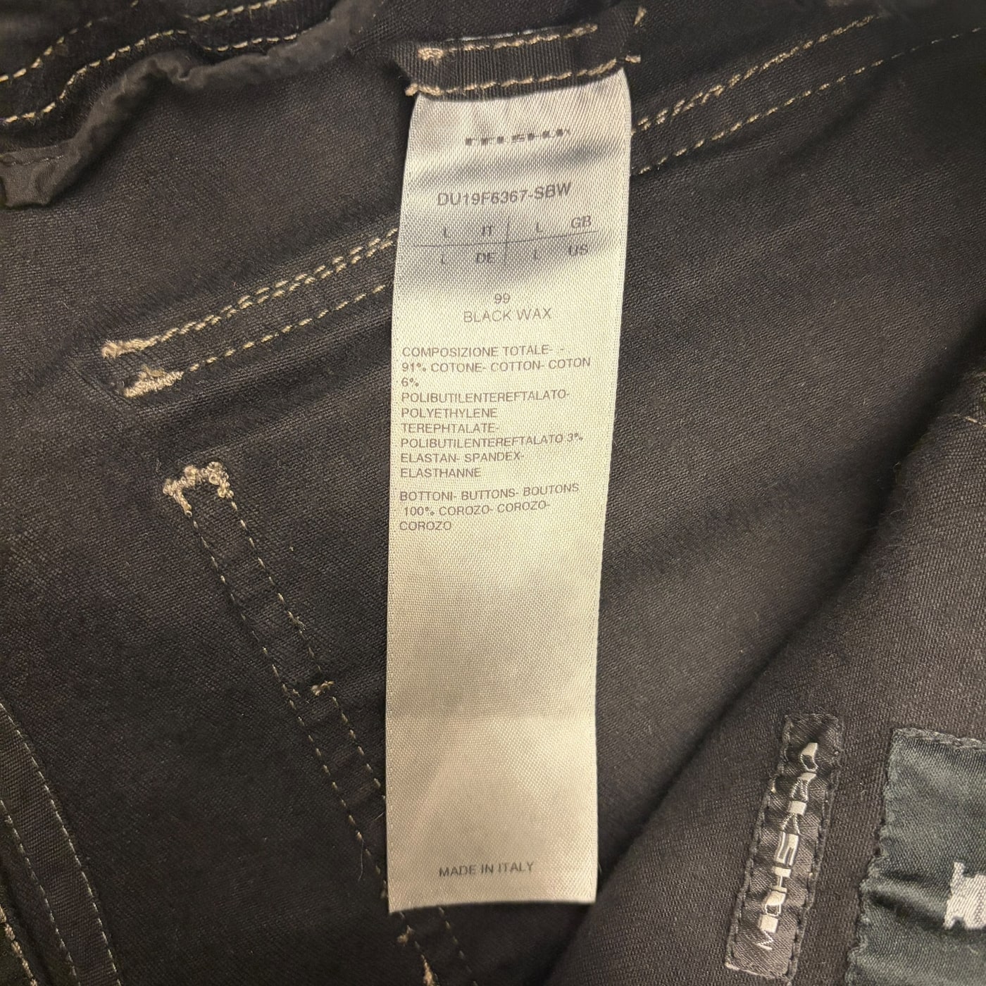 RICK OWENS Waxed Biker Pants 상세 이미지 4