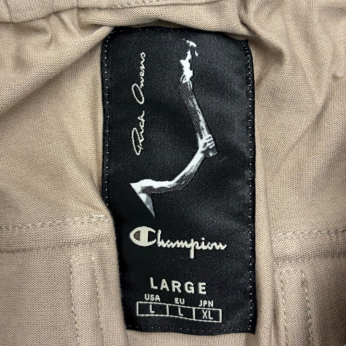 RICK OWENS X CHAMPION Casual Jogger Pants 상세 이미지 3