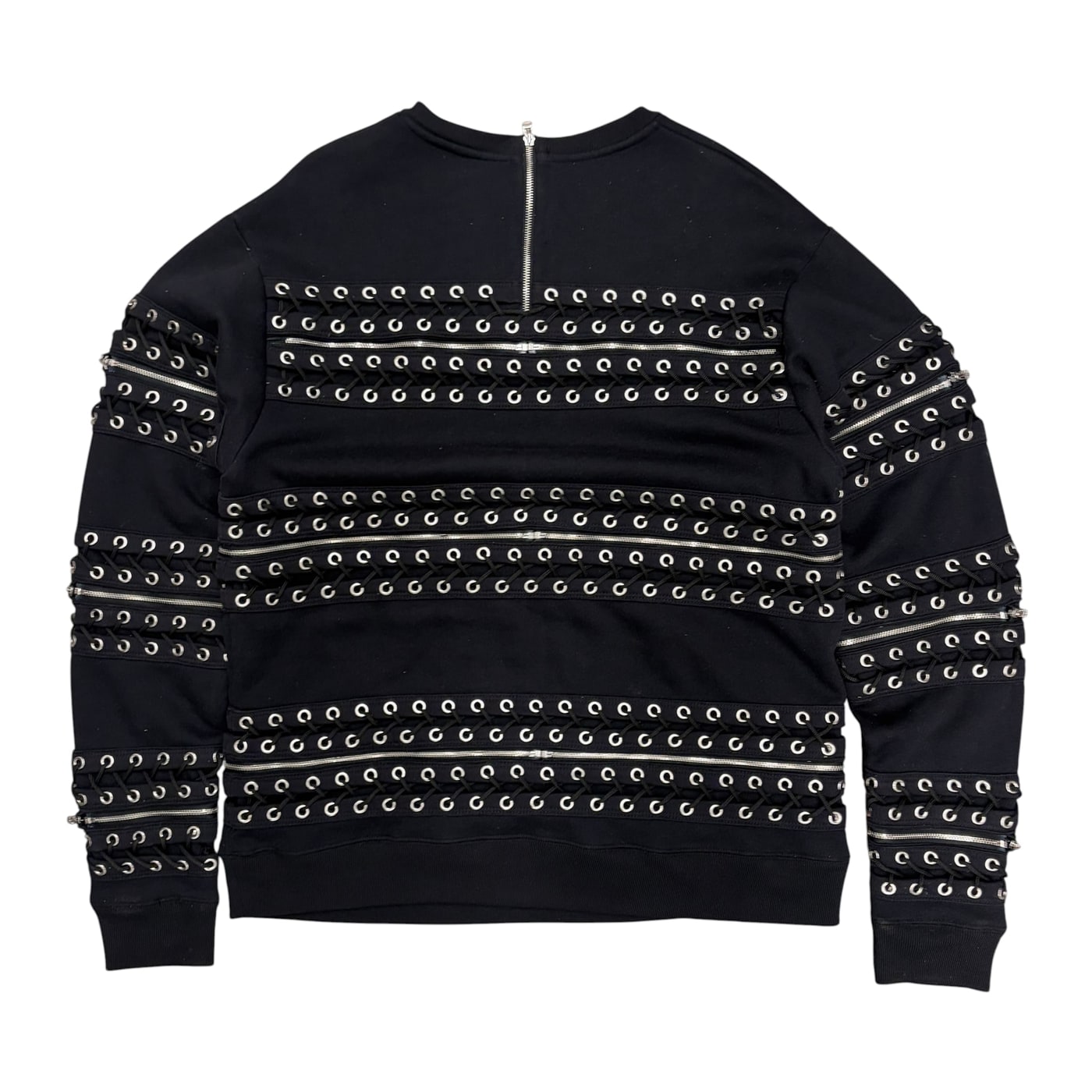 HOOD BY AIR Stylish Zipper Detail Sweatshirt 상세 이미지 1