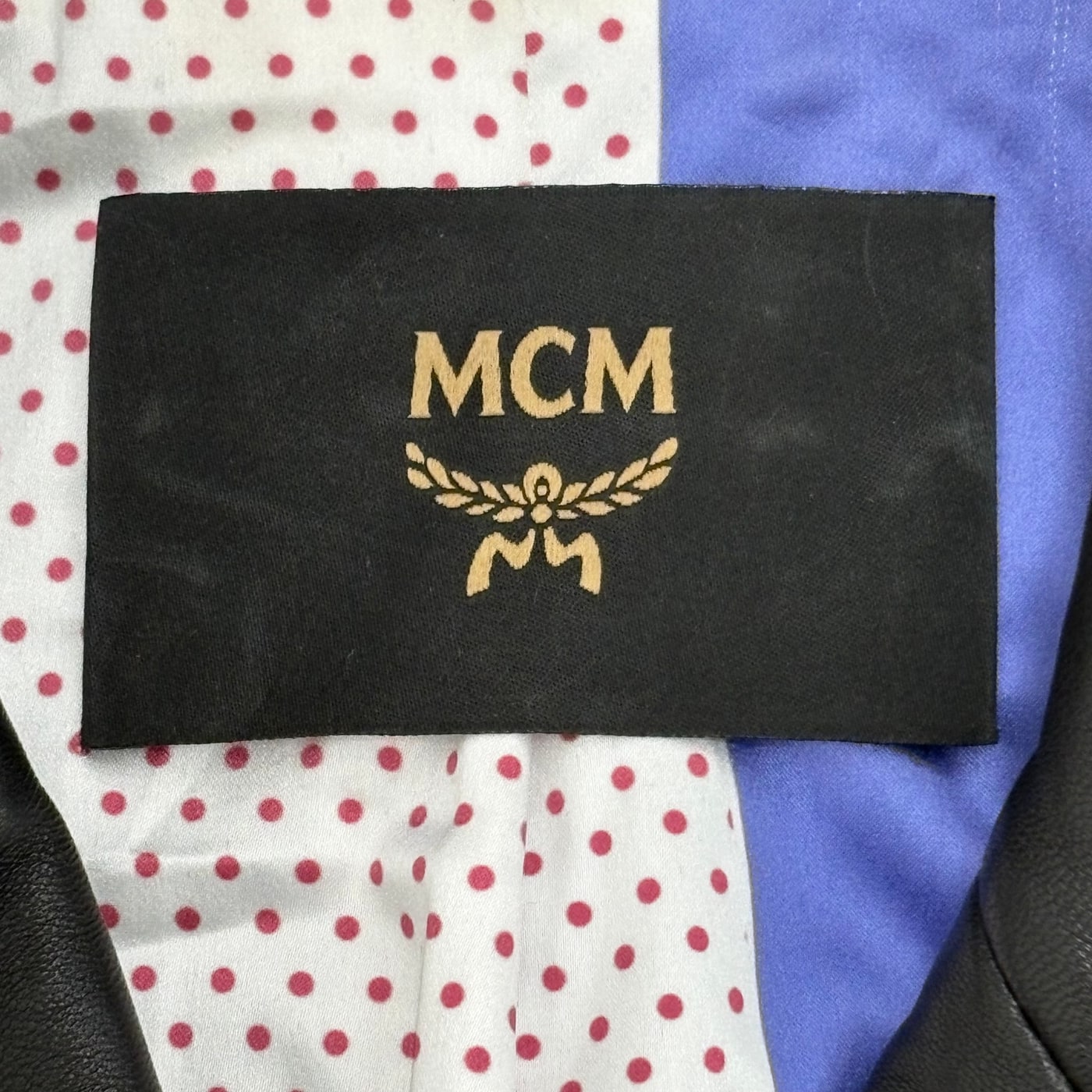 MCM Studded Leather Biker Jacket 상세 이미지 6