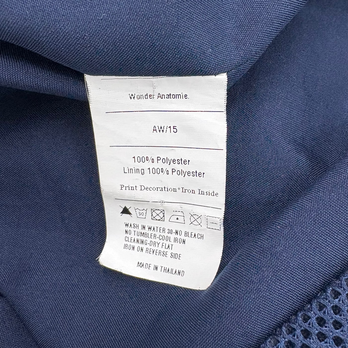 Wonder Anatomie Graphic Long Coat 상세 이미지 6