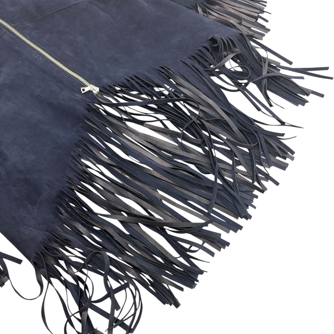 sandro Fringe Suede Jacket 상세 이미지 3