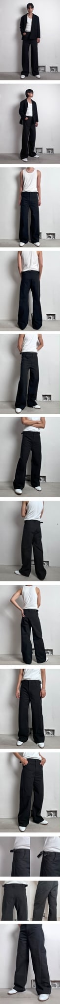 Gabardine cotton pants 상세 이미지 1