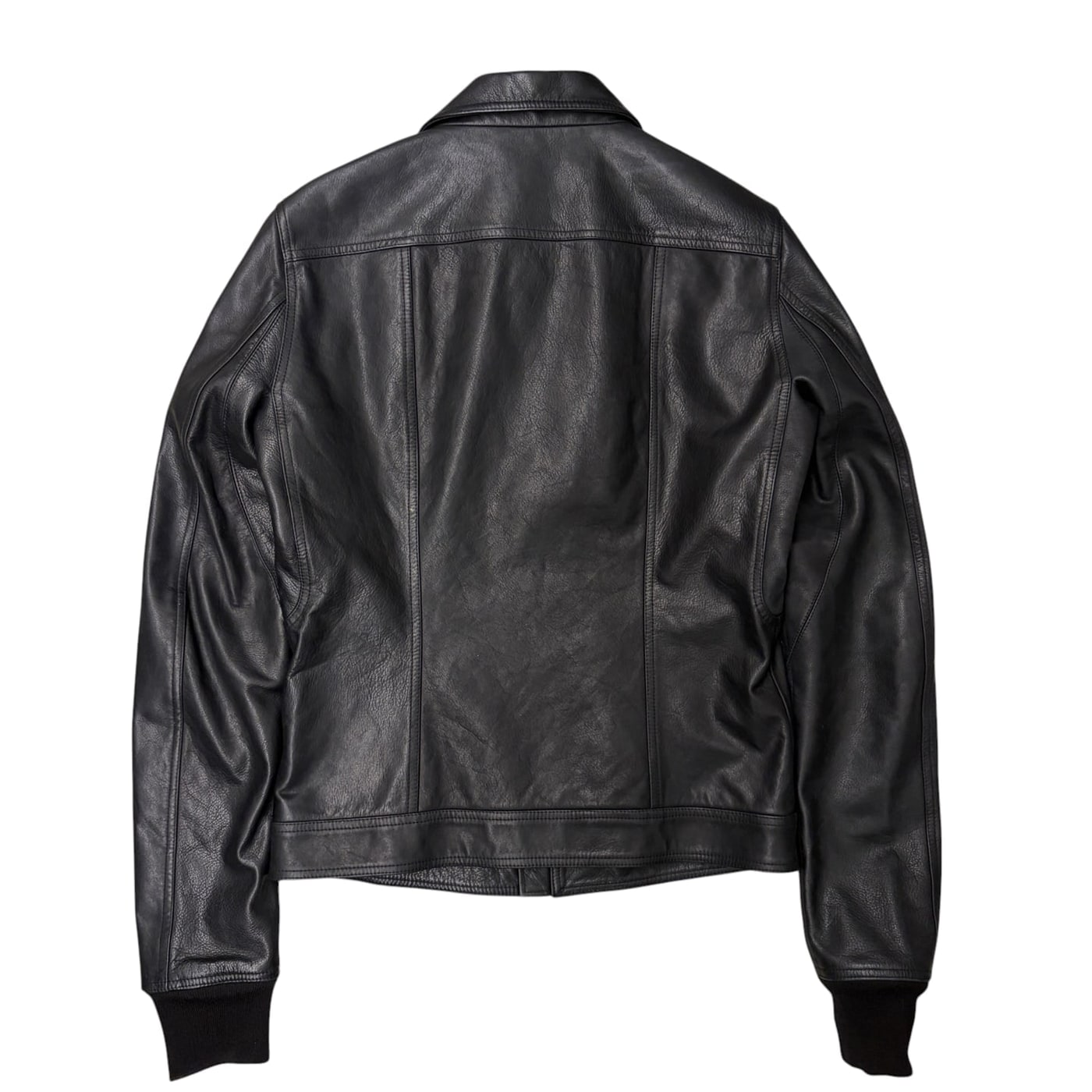 RICK OWENS leather jacket 상세 이미지 1