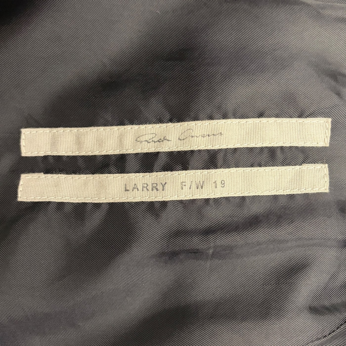 RICK OWENS leather jacket 상세 이미지 3
