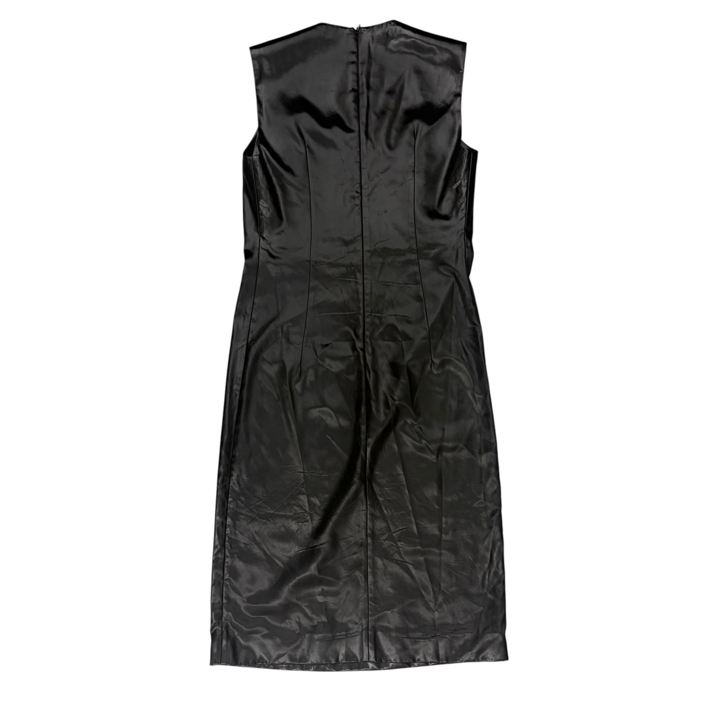 BOTTEGA VENETA Sleeveless Black Dress 상세 이미지 1