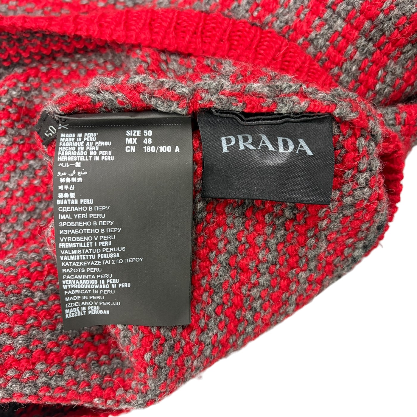 PRADA Striped Sweater 상세 이미지 3