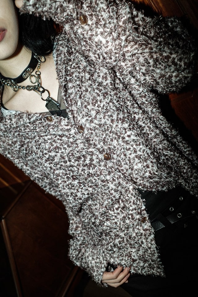 Leopard Hairy Shirt 상세 이미지 3