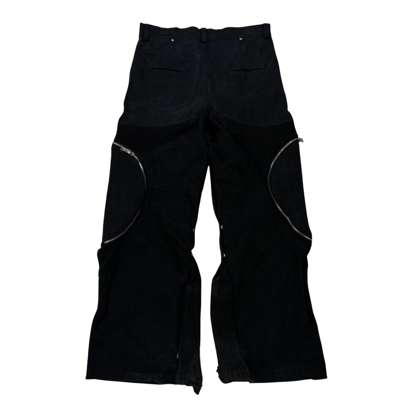 FINE CHAOS Black Zippered Pants 상세 이미지 1