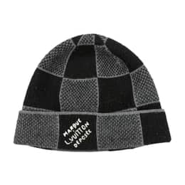 LOUIS VUITTON Checkered Knit Beanie