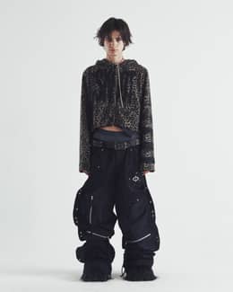 ZIZI SHIRT HOODIE [LEOPARD] 