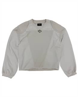 BAM PADDED LONG SLEEVE WHITE