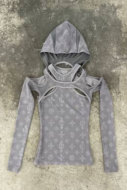 HARNESS TOP GRAY
