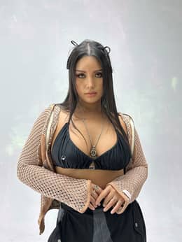 Y2KINI BIKINI SILVER BLACK