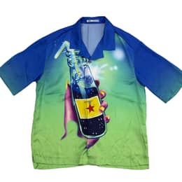 ZARA Graphic Print Short Sleeve Shirt