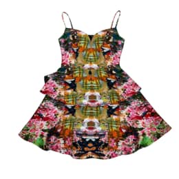 BLACK HALO Floral Print Dress