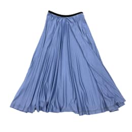 Pleated Maxi Skirt