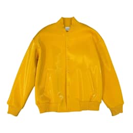 FENDI Shiny Yellow Bomber Jacket