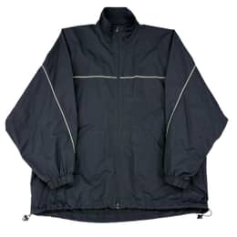 BALENCIAGA Black Windbreaker Jacket