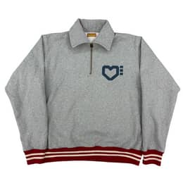 HUMAN MADE Quarter Zip Sweatshirt