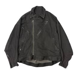 JULIUS Black Denim Rider Jacket