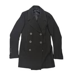 RICK OWENS Double Breasted Coat