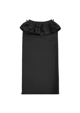 러플롱 스커트_블랙 