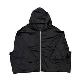 RICK OWENS Black Hooded Jacket