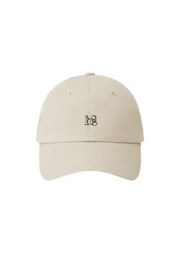 홀리 심볼 스몰 로고 볼캡_라이트 베이지