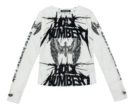 홀리 크로스 레터링 롱 슬리브_화이트 